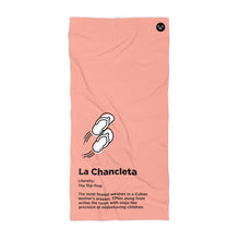 Load image into Gallery viewer, La Chancleta Beach Towel