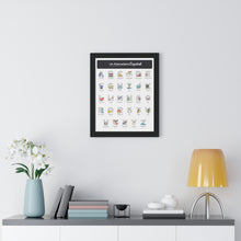 Load image into Gallery viewer, Un Abecedario Español Framed Poster