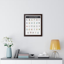 Load image into Gallery viewer, Un Abecedario Español Framed Poster