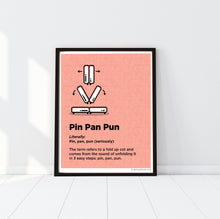 Load image into Gallery viewer, P+Co. Digital Print: Pin Pan Pun